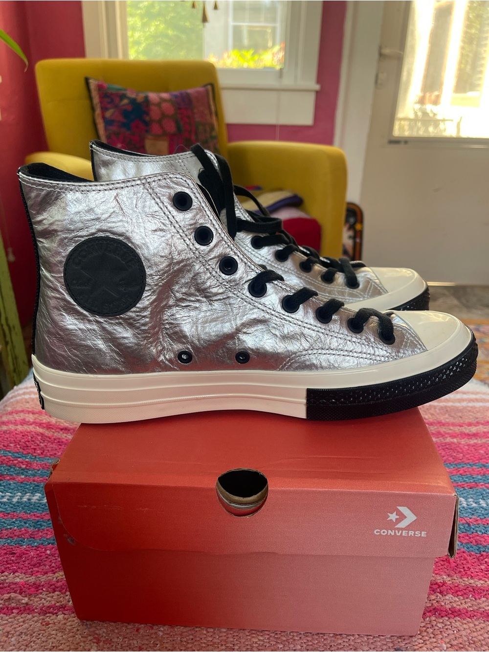 Converse Chuck 70 Hi - Silver Metallic (US 10)